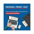 thumbnail image 5 of Copier Mailing Labels, Copiers, 1.5 X 2.81, White, 21/sheet, 100 Sheets/box | Bundle of 2, 5 of 5