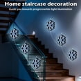 thumbnail image 3 of Beatineon Christmas Light Up Wall Decor, 3D Infinity Mirror Snowflake LED Lights for Winter Wonderland Bedroom Living Room, 3 of 9