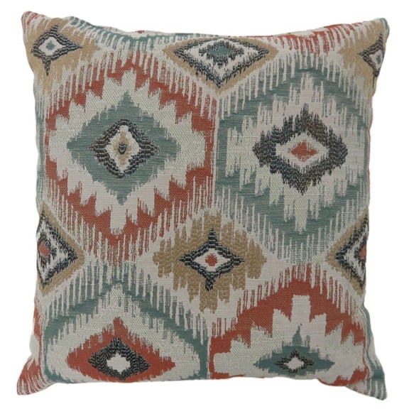 Furniture of America Noma Fabric Small Throw Pillow in Multi-Color (Set of 2)