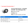 thumbnail image 2 of Accessory Belt Tensioner - Compatible with 2009 - 2014 Volkswagen Jetta 2010 2011 2012 2013, 2 of 2