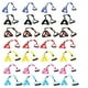 thumbnail image 4 of Methold Mini arnés para cerdos, arneses plegables para caminar, correas portátiles resistentes al desgaste de nailon, cinturón de seguridad Tubos y túneles para animales pequeños Negro, 0.6*120 cm S, 4 of 6