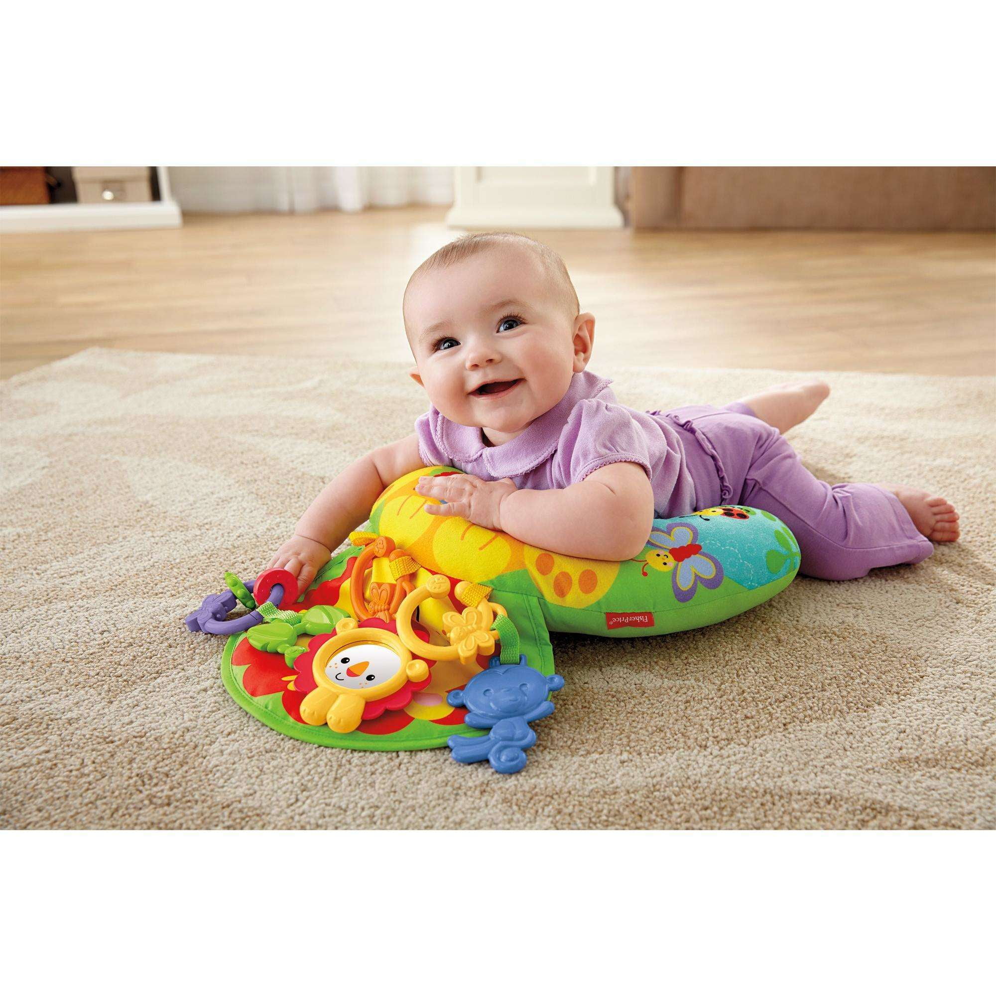 Fisher price tummy 2025 time pillow