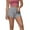 Gray, variant on Women's Double Layer Running Shorts with Ventilation Cutouts- Medium ,White