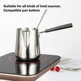 thumbnail image 4 of Uscallm under $5 2Pcs Stainless Steel Milk Pan, 304 Stainless Steel Milk Pan, Small Saucepan for Heating Milk, Multipurpose Cooking Pot for Kitchen, Induction Compatible Pot for Stove, 4 of 8