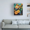 thumbnail image 2 of Canvas Wall Art - RomantzArt 'The World I Close My Eyes To See 5' Wall Art for Living Room, Bedroom, or Office Décor by Trademark Fine Art - 35 x 47 Inches, 2 of 4