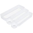 thumbnail image 1 of Drawer Organizer Tray Set: Plastic Flexible Drawer Tray Divider Storage Tray, 1 of 10