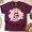 Maroon, variant on I’m Not Grumpy Just Tired Cat Graphic T-Shirt for Adults, Maroon, Size S
