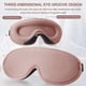 thumbnail image 5 of Sleeping Eye Mask Light Blocking Sleep Masks 3D Contoured Cup Sleep Mask for Women Men Skin-Friendly Breathable Blindfold, 5 of 5