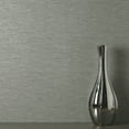 thumbnail image 3 of Mephi Grey Grasscloth Wallpaper, 20.5-in by 33-ft, 56.38 sq. ft., 3 of 5