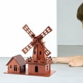 thumbnail image 1 of Rompecabezas 3D, casa de madera, de madera, edificios, , Kits DIY, juguete de construcción para niños, rompecabezas, ornamento, regalo de Molino Hugo construcción de rompecabezas, 1 of 10