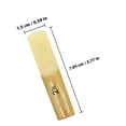 thumbnail image 2 of Raindrops 10Pcs Tenor Saxophone Reeds Natural Material Portable Instrument Parts, 2 of 7