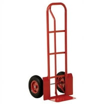 Steel P-Handle Pneumatic Truck, 600 lbs