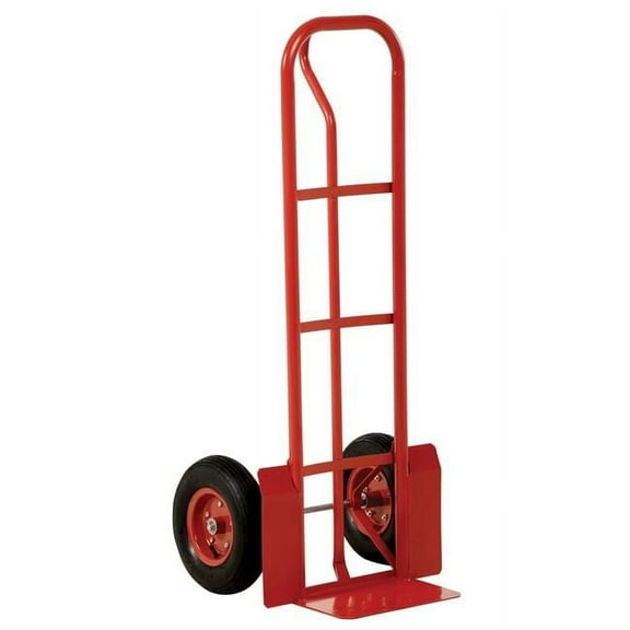 Steel P-Handle Pneumatic Truck, 600 lbs