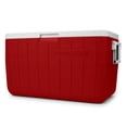 thumbnail image 1 of Coleman Chiller 48 Qt Hard Cooler, 45.4 L Portable Beach and Ice Chest Camping Cooler, Red, 1 of 4