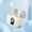 White, variant on Wireless In Ear Bluetooth Earbuds With Digital Display Long Lasting Battery Active Noise Cancellation And Great Sounds
