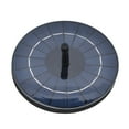 thumbnail image 3 of Solar Fountain Pump, 180L/H IP68 Waterproof Solar Fountain High Efficiency  for Swimming Pool, 3 of 8
