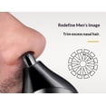 thumbnail image 4 of 3-in-1 Mens Grooming Kit, TTOOGO Rechargeable Electric Hair Clipper Nose Trimmer & Shaver Set, Washable Precision Blades with 4 Guide Combs, Quiet Motor for Beard Hair Body Grooming, 4 of 14