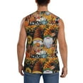 thumbnail image 4 of Daiia Welcom Fall Printed Men's Tank Tops,Casual Soft Sleeveless Gym Muscle Shirts Bodybuilding Tee-XX-Large, 4 of 8