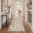 thumbnail image 4 of GENIMO 5'x7' Area Rug for Living Room, Washable Non Slip Soft Modern Abstract Rug for Bedroom Dining Room Home Office, Sand Beige, 4 of 7