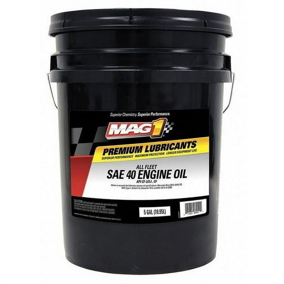 Mag 1 Diesel Engine Oil,40,Conventional,5gal  MAG00045