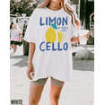 thumbnail image 2 of NETECOM Limoncello La Dolce Vita Shirt, Italian Summer Lemon Graphic Tee, Bold Citrus Print T-Shirt, Fun Vacation Vibes Top, Unisex Casual Fit, Mediterranean Style, 2 of 3