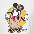 thumbnail image 3 of Disney - Mickey & Friends - Minnie Mouse - Hulu Girl - Juniors Cropped Cotton Blend T-Shirt, 3 of 5