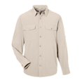 thumbnail image 4 of CORE365 CE510L Men's Ultra UVP Marina Shirt-Stone-5XL, 4 of 6