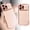 D, variant on EcoNest Electroplated Large Wave Mobile Phone Case Side Love Fall Protective Cover Suitable For15Promax Mobile Phone Case