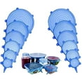 thumbnail image 1 of Stretchable Silicone Lids, Silicone Stretch Lids, Fresh-keeping Lids, Durable, 1 of 3
