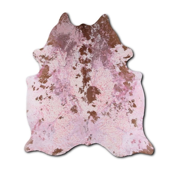 Adored cowhide rugs for sale DISTRESSED FUCHSIA rug