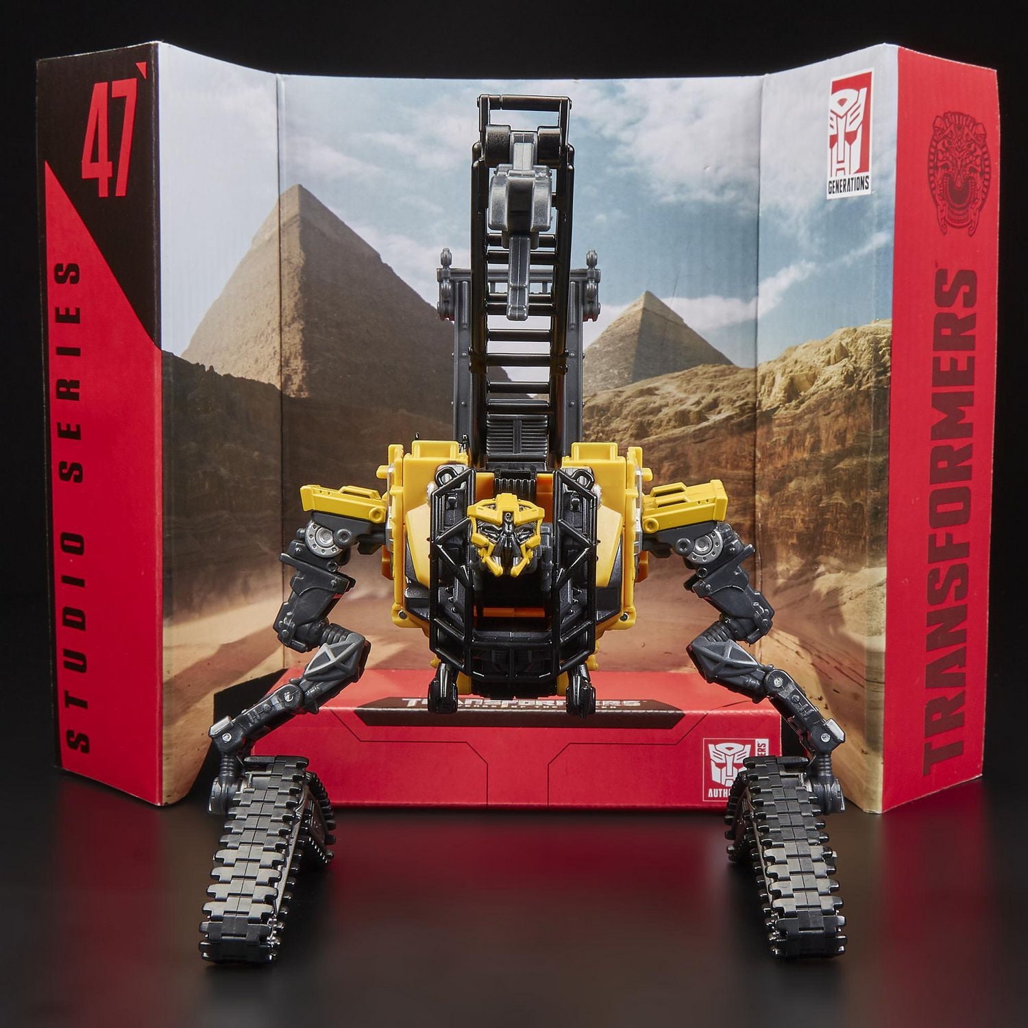 Transformers Studio Series 47 Deluxe Class Transformers: Revenge of the Fallen Movie Constructicon Hightower Action Figure