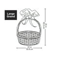 thumbnail image 3 of 22" x 25" x 8" Large Clear Basket Gift Bags by Celebrate It™ - 12ct., 3 of 3
