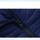 thumbnail image 4 of Parkas de manga larga, mismo estilo, chaqueta de invierno para niños y niñas, informal, holgada, gruesa, cálida, chaqueta blanca con capucha de color liso, abrigo de poliéster para niños., 4 of 8