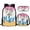 Pink, variant on Backpack for School Cartoon Print 3 Piece Backpack Set School Bag with Lunch Tote and Pencil Case Pink One Size