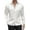 White, variant on Luxury Silk Dress Shirt for Men Satin Long Sleeve Casual Shirts Wedding Prom