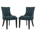 thumbnail image 1 of Modway Regent Dining Side Chair Fabric Set of 2 in Azure, 1 of 6