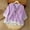 Purple women v neck blouse a1, variant on Women V Neck 3/4 Sleeve Blouse Boho Casual Tops Embroidered T-Shirt Flowy Summer Tunic Vacation Fashion Clothes, Purple M