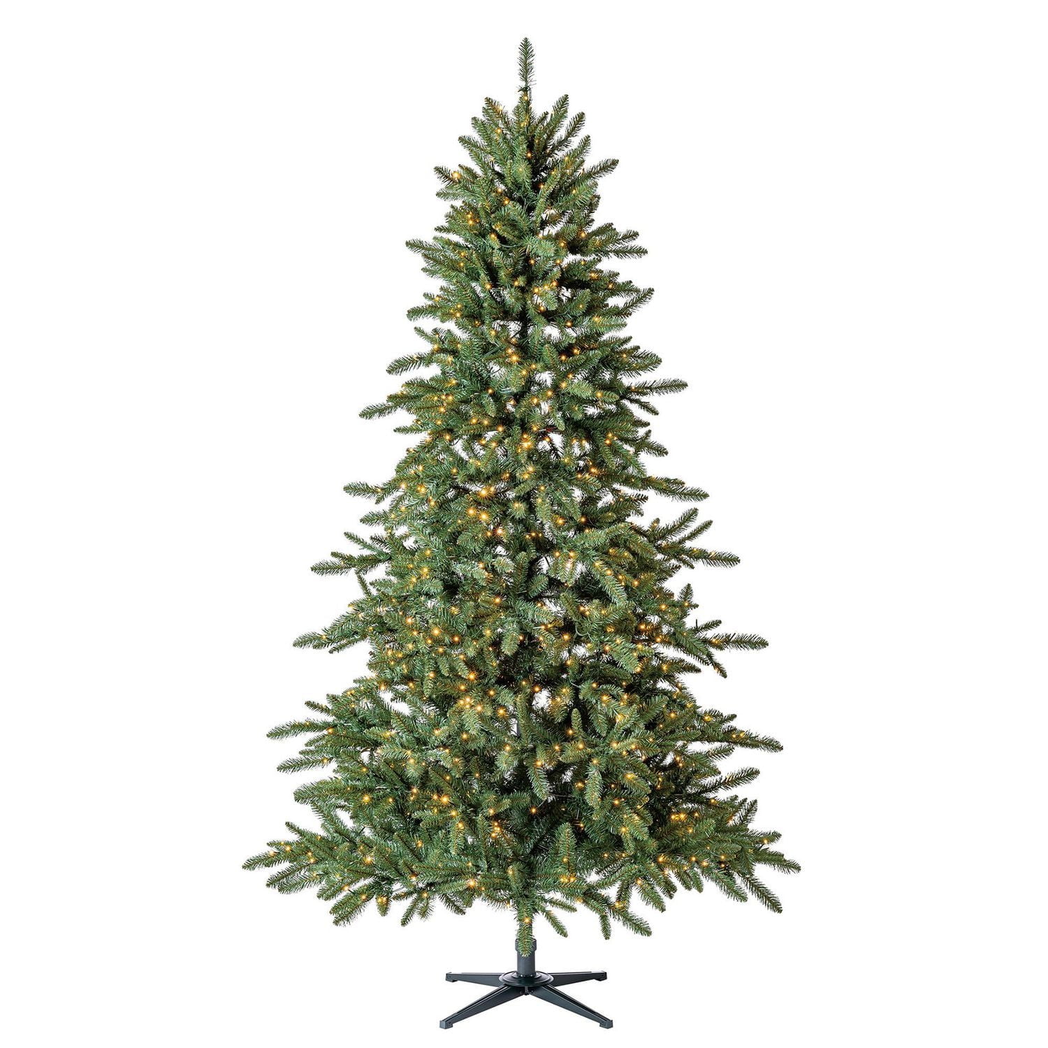 Holiday Time Milford Index 7.5' Pre-Lit Regular Full Quick Set