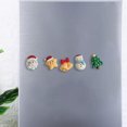 thumbnail image 6 of Qocolhg 5 Pcs Christmas Magnets Sticker, Snowman Refrigerator Star Fridge Car Garage Door Magnetic Stickers, Waterproof Holiday Magnet Decals for Home Kitchen Decor Christmas Decorations Clearance, 6 of 6