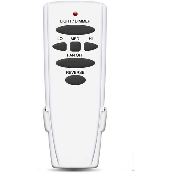 Universal Ceiling Fan Remote Control Kit, Replacement for Hampton Bay, Hunter, Harbor Breeze, Fan-HD5 L3H2010FANHD RR7079T CHQ7078T UC7078T FAN28R Fan-HD Kit, 3-Speed, Light Dimmer