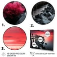 thumbnail image 3 of Designart "Glowing Seaside by the Coast" Nautical & Beach Floater Framed Canvas Wall Art, 3 of 7