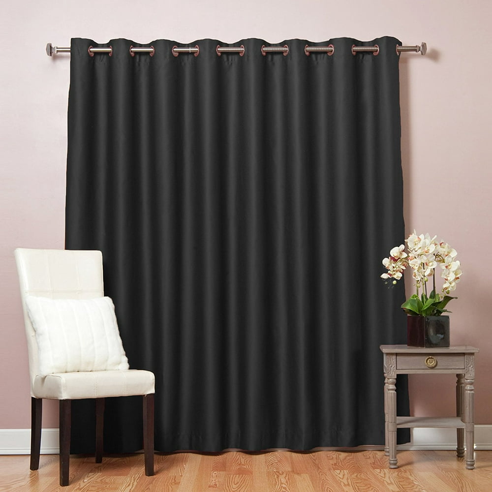 Wide blackout curtains