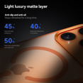 thumbnail image 3 of Translucent Matte Case for iPhone 17 Pro Max compatible with MagSafe – Blue, 3 of 5