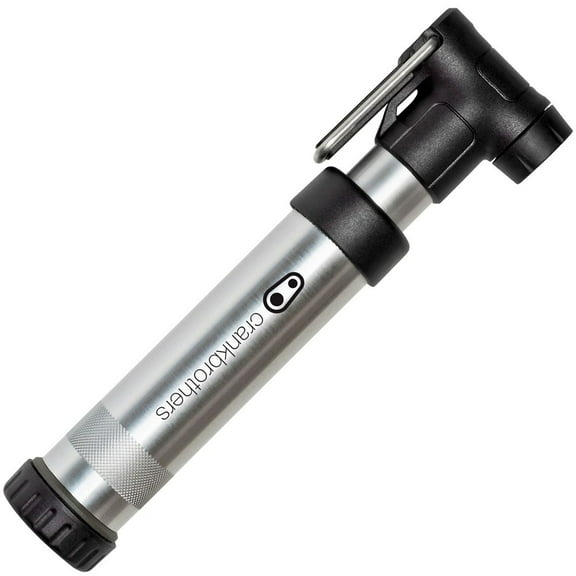 Crank Brothers Gem S Short Frame Pump: Silver