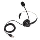 thumbnail image 2 of H360DUSB Auriculares de Negocios de un Solo oído Auriculares de Negocios USB con reducción de Ruido Negros para Interfaz USB, 2 of 9