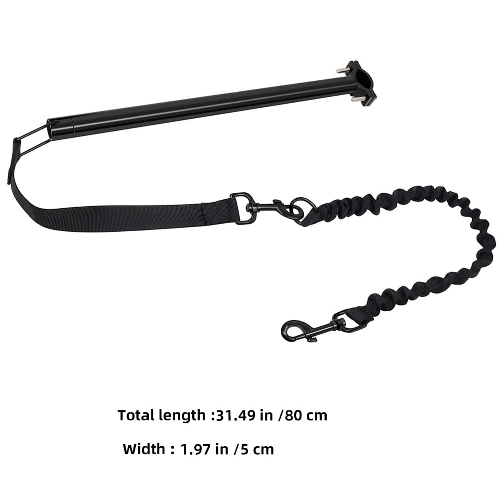 Dog Bike Leash Attachment Free Retractable Dog Bicycle Leash for Running Exercising Jogging Cycling