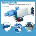 thumbnail image 3 of W10408179 2304757 IMV708 Válvula de Entrada de Agua para Refrigeradores , para , , ,, 3 of 5