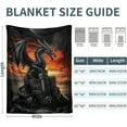 thumbnail image 2 of Highland Cow Blanket Fleece Throw for Couch Bed Sofa Travel and Camping, Soft Plush Throw Blanket for for All Seasons 40"x50" - Warm Plush Throw Blank for Women, Men, 2 of 16