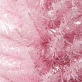 thumbnail image 2 of Demi Bonn 8ft Tall Artificial Pencil Christmas Tree with Realistic Branches and Warm White LED Lights for Home Decor & Festive Events, Pink, 2 of 7