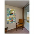 thumbnail image 3 of "Color Pattern I" Painting Print on Wrapped Canvas, 3 of 7